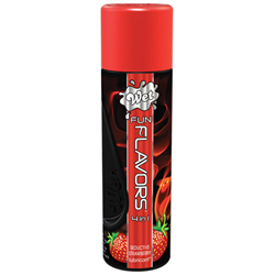 WET Fun Flavors Seductive Strawberry Glijmiddel - 122ml