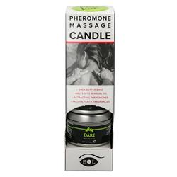 Dare Feromonen Massagekaarsen Man/Man - 4 x 50ml -2