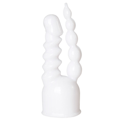 Easytoys Double Headed Wand Attachment - White