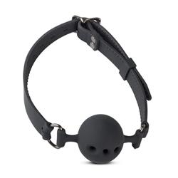 Siliconen Ball Gag Met Luchtgaatjes - Medium