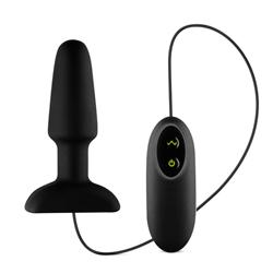 Bill vibrierender Analplug mit Fernbedienung - groß