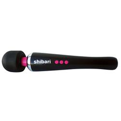 Shibari Hello, Sexy! Power Wand Massager - Zwart -2