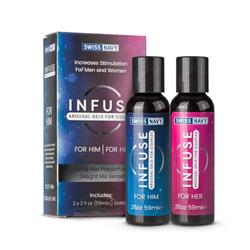 Swiss Navy Infuse Arousal Gel Für Paare - 2 x 59ml