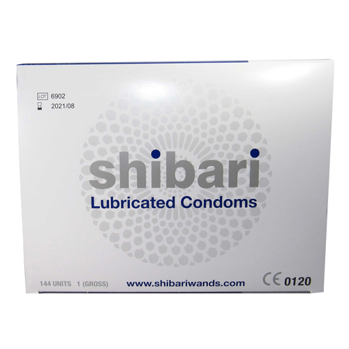 Shibari Condooms Met Glijmiddel - 144 Stuks