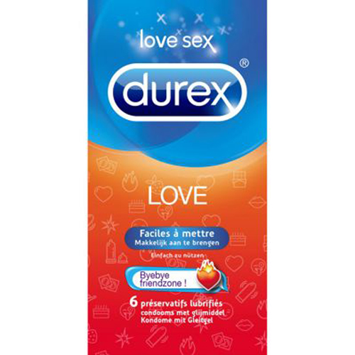 Durex Emoji Love - 6 stuks