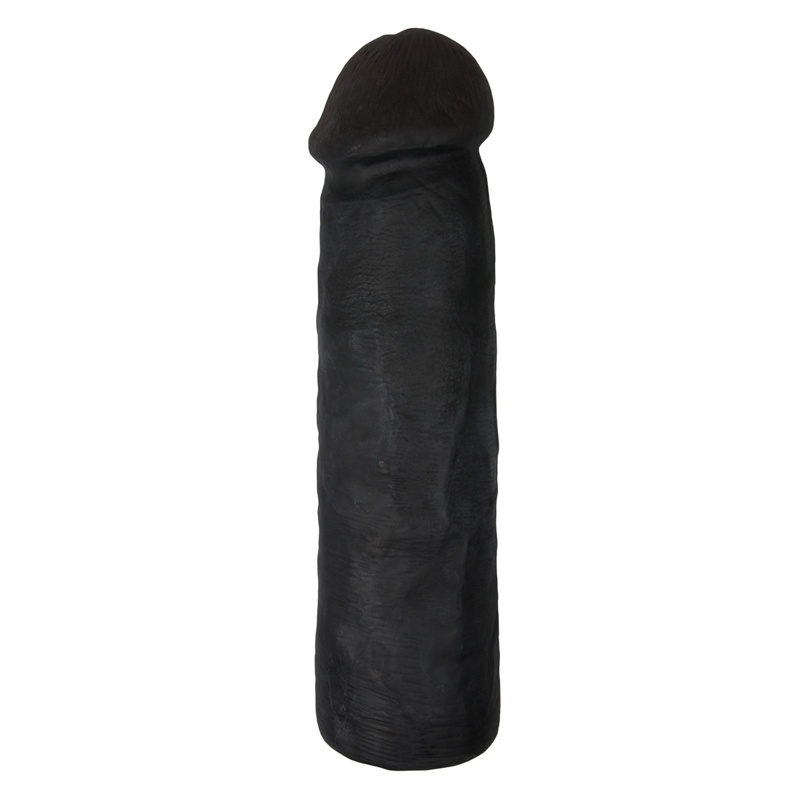 Zwarte realistische penis sleeve