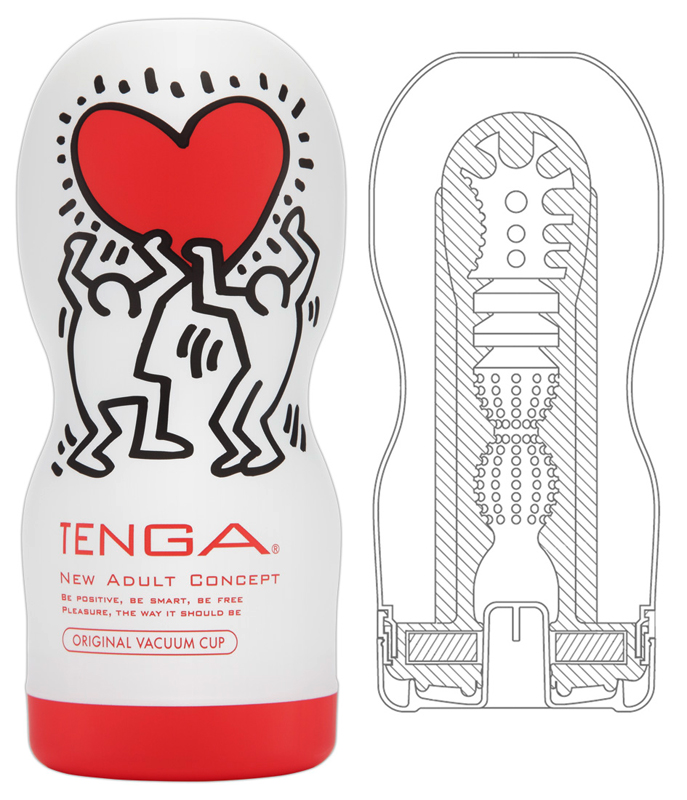 Tenga Masturbator Keith Harings Original Vacuum