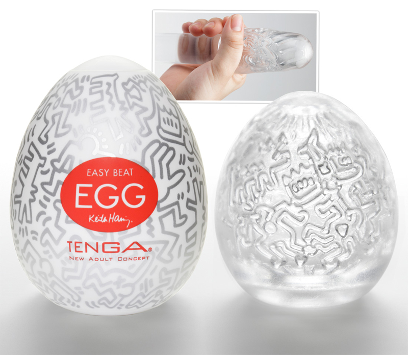 Tenga Keith Haring Egg Masturbator Party