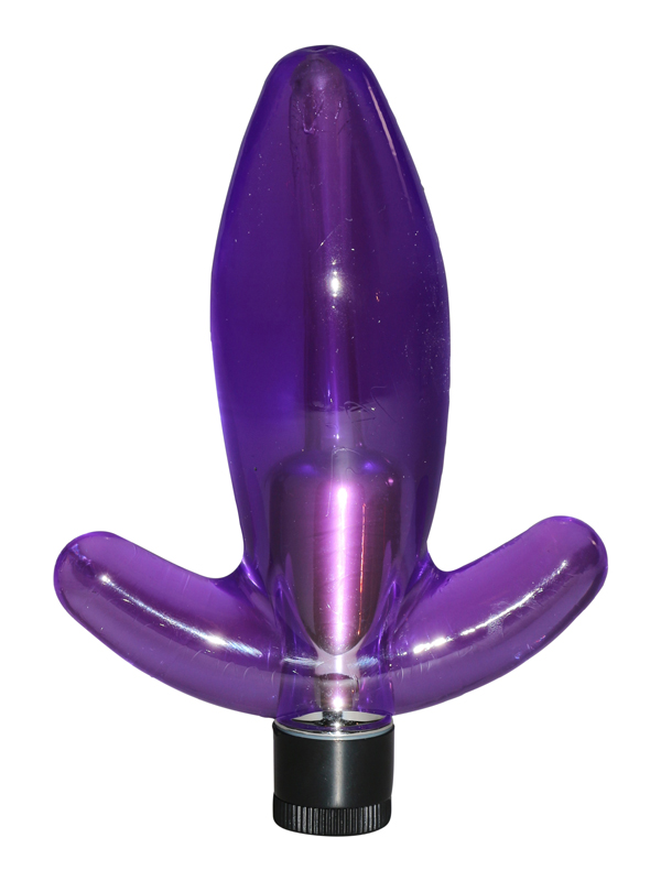 Anale vibratie plug Lila