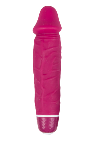 Paarse realistische vibrator