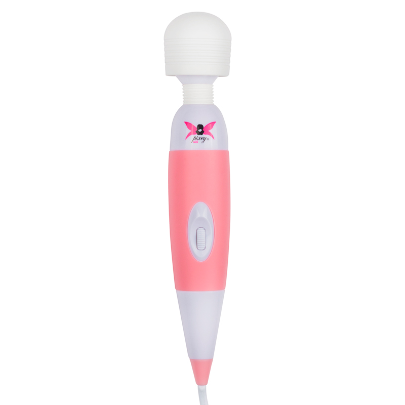 Pixey Mini Wand Vibrator - Roze