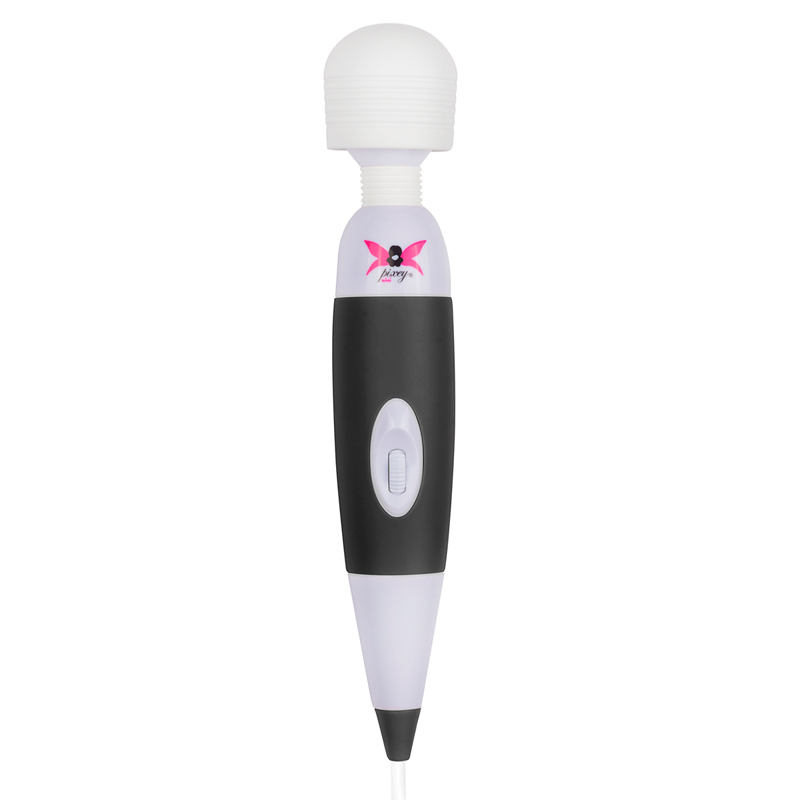 Pixey Mini Wand Vibrator - Zwart