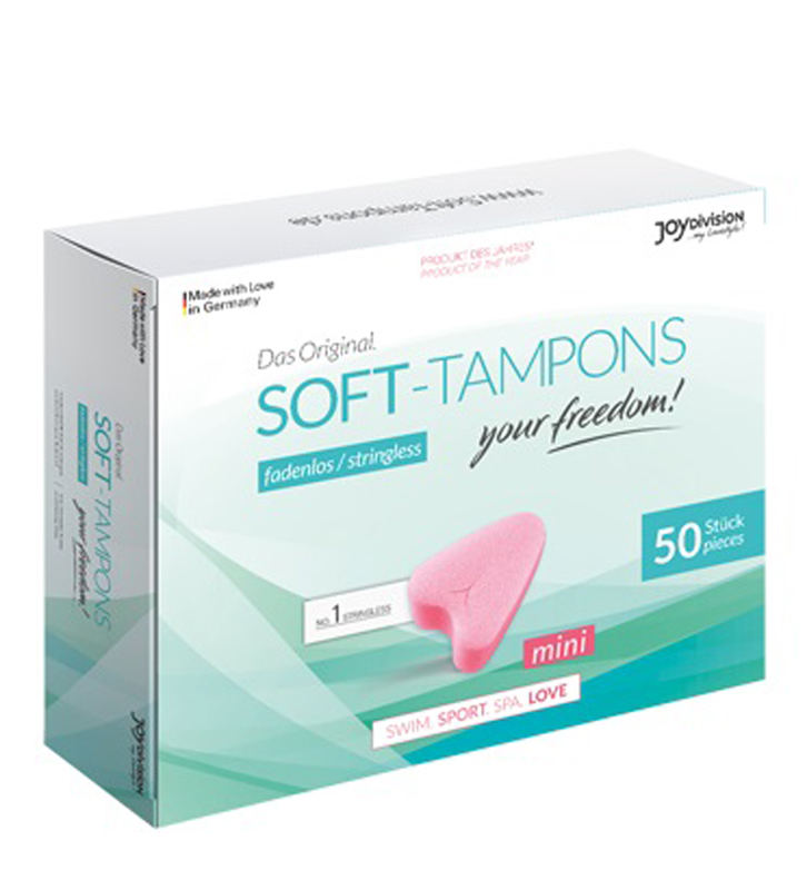 Soft-Tampons Mini - 50 Stuks