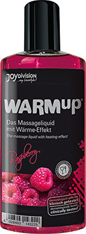 WARMup Massageolie Framboos - 150 ml