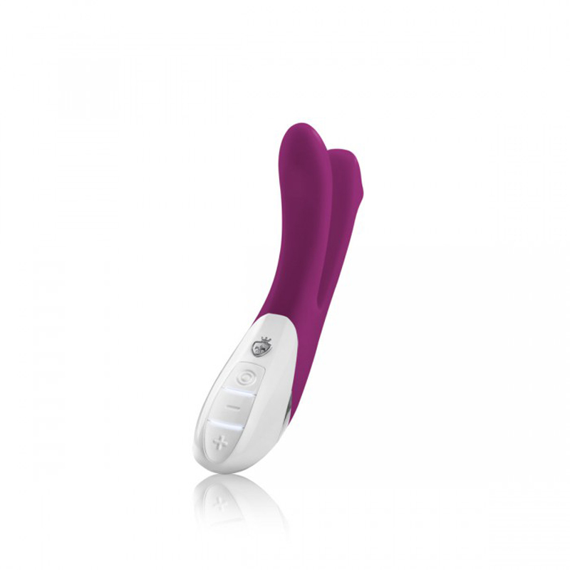 Bon Aparte vibrator met twee uiteinden - Paars/Wit