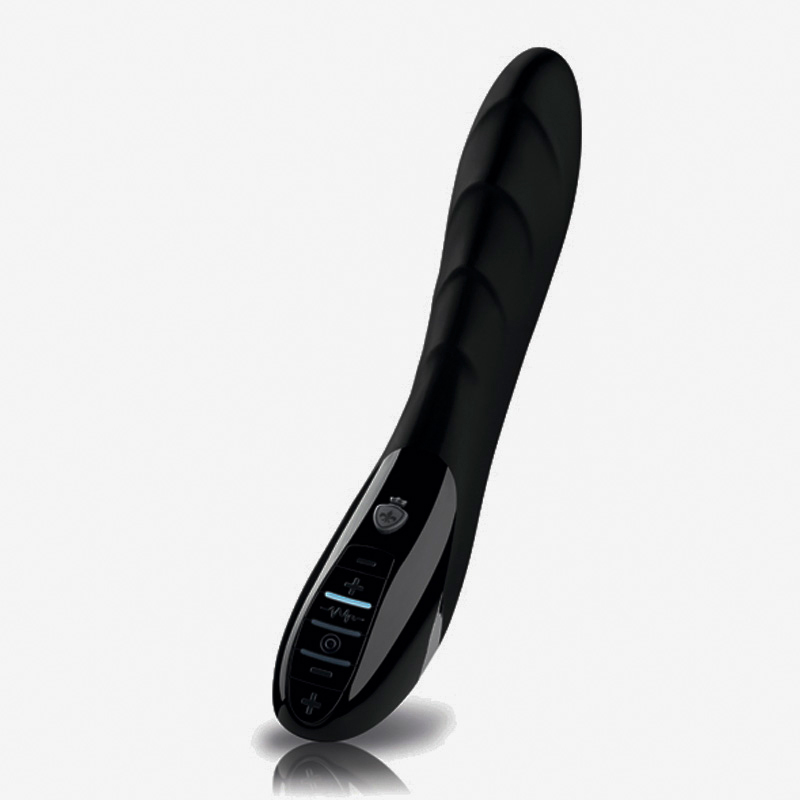 Sizzling Simon zwarte vibrator van siliconen