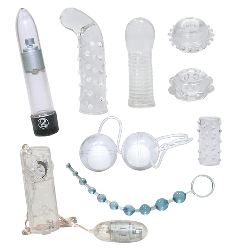 Vibrator Set - Transparant