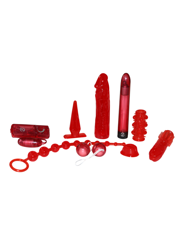 Vibrator Set Red Roses