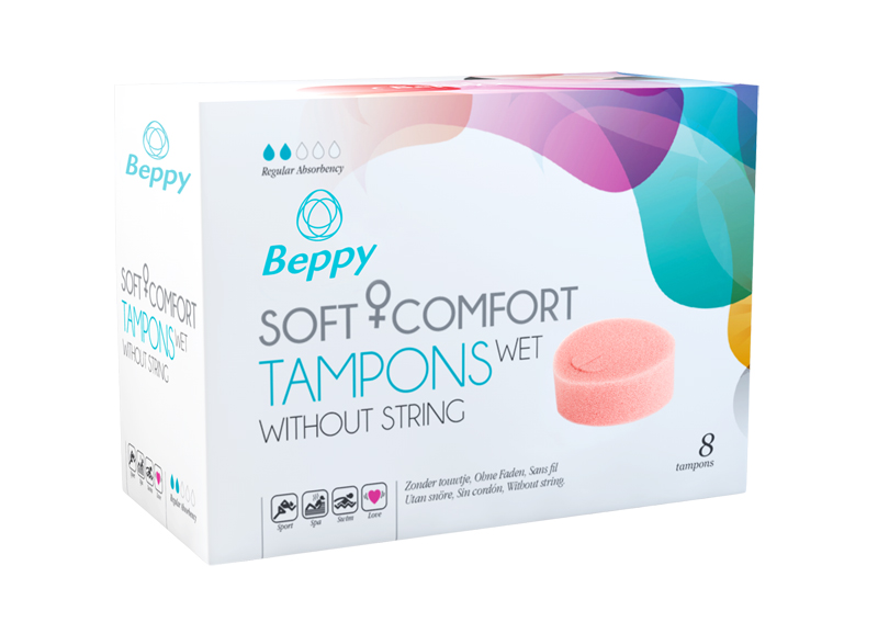 Beppy - Wet Tampons - 8 stuks