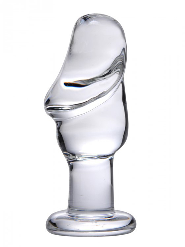 Asvini Glazen Buttplug - Transparant