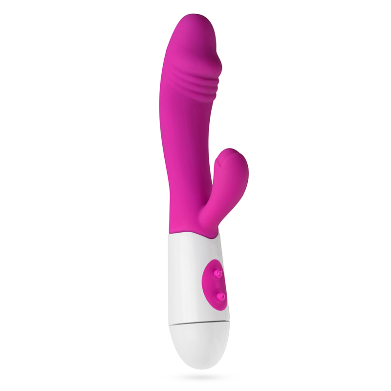 Realistische Rabbit Vibrator - Roze