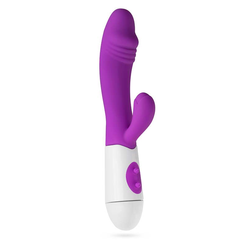 Realistische Rabbit Vibrator - Paars