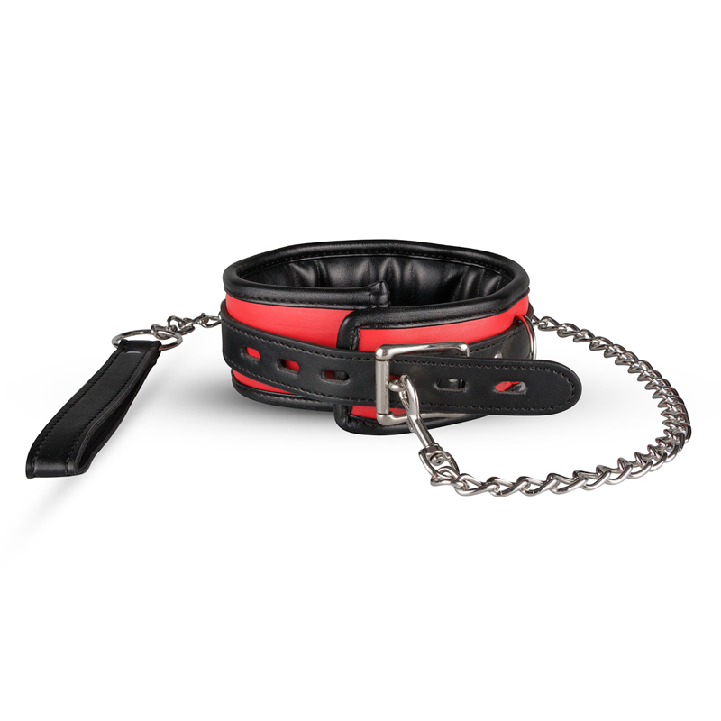 Caleb Collar Met Ketting - Rood