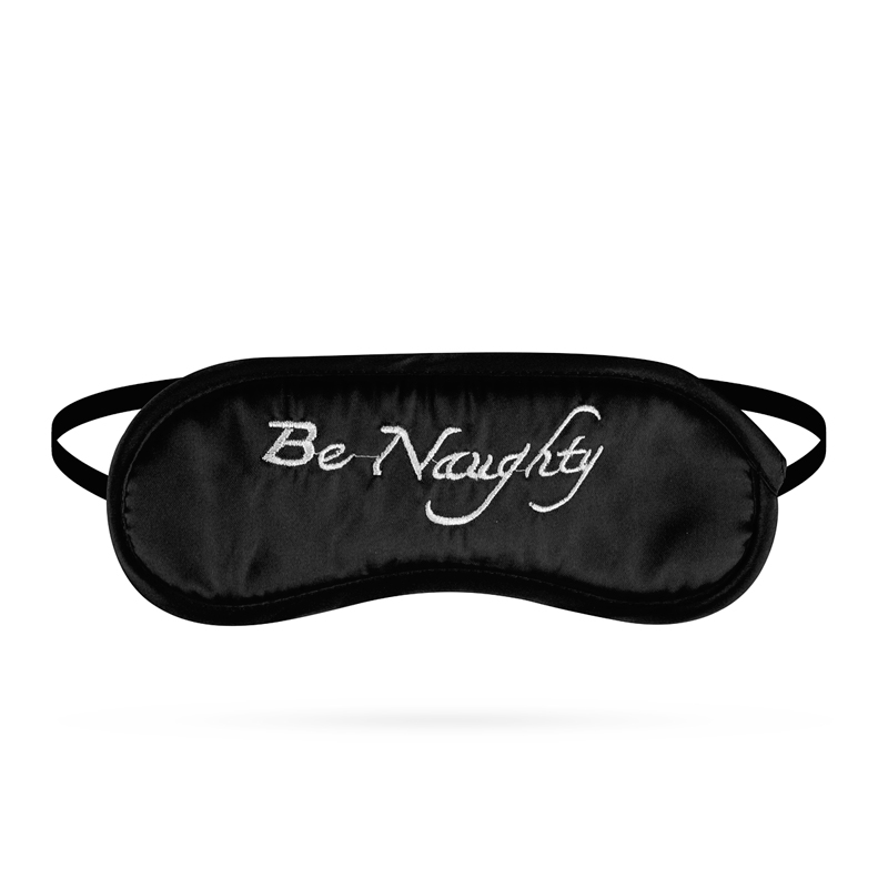 Be Naughty Oogmasker - Zwart