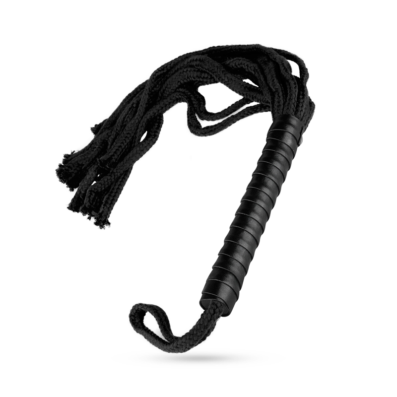 Rope Me In Flogger - Zwart