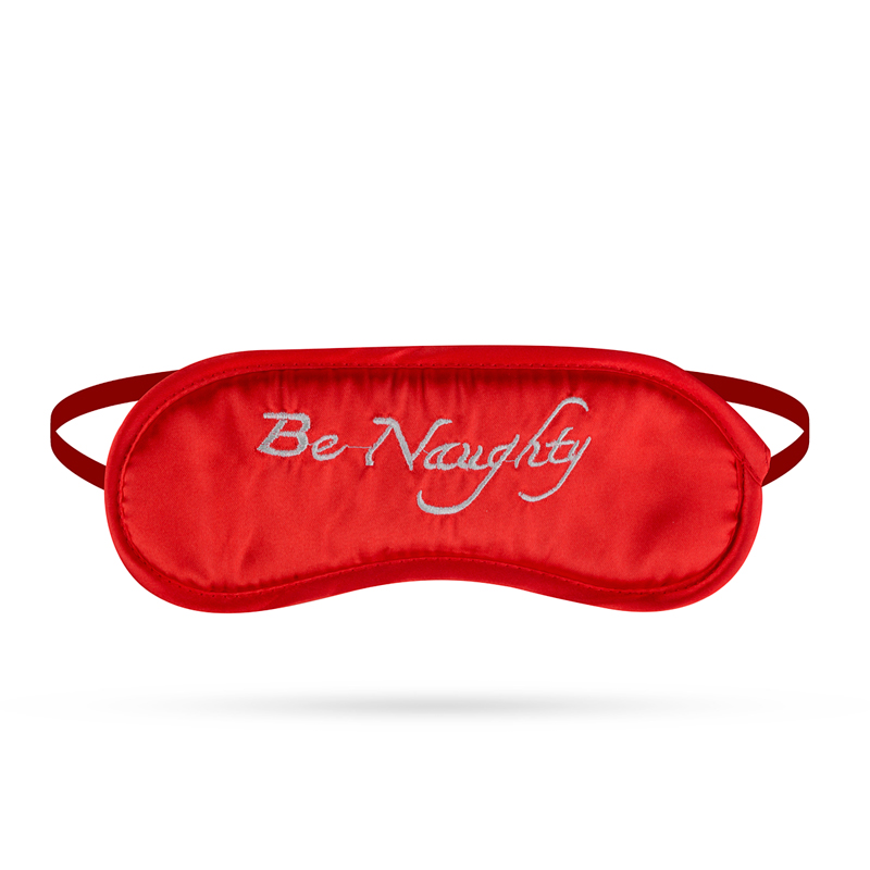 Be Naughty Oogmasker - Rood