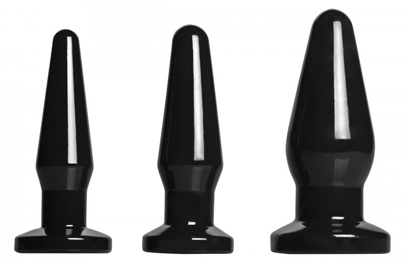 3-delige buttplug set