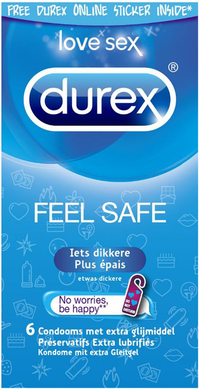 Durex Feel Safe - 6 stuks