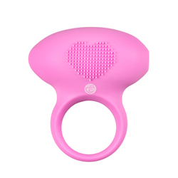 Love Ring Vibrerende Cockring - Roze