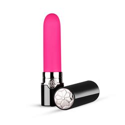 EasyToys Lipstick Vibrator - Black/Pink