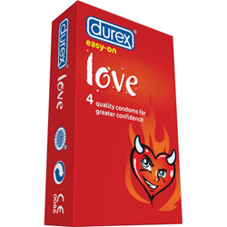 Durex Love Kondome - 4 Stück