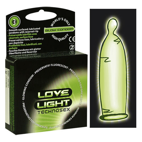 Love Light Glow-in-the-dark Condooms