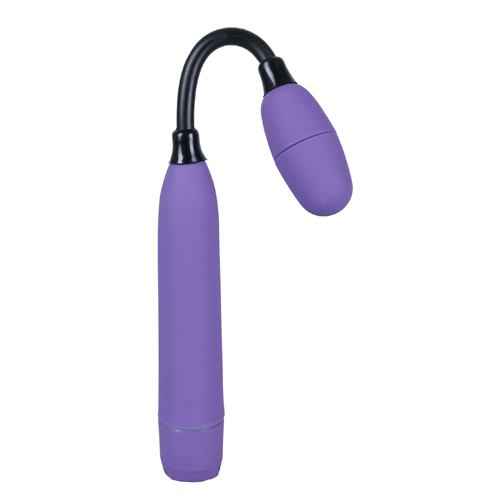 Flexibele bullet vibrator - paars