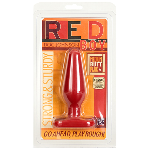Rode Butt Plug - Medium