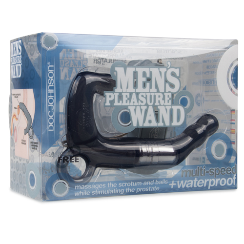 Men's Pleasure Wand Prostaat Vibrator - Zwart