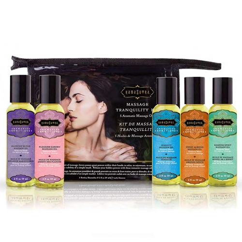 KamaSutra Massage Tranquility Kit - Massage-Olie Set