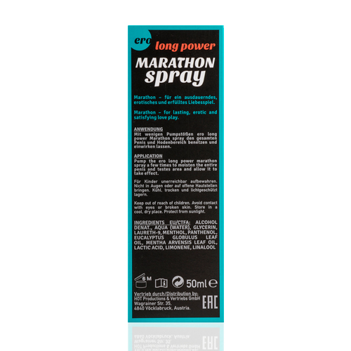 Marathon Verdovende Penis Spray Voor Mannen - 50 ml