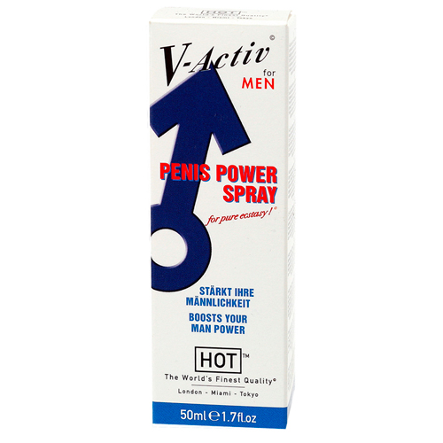HOT V-Activ Penis Power Spray Voor Mannen - 50 ml