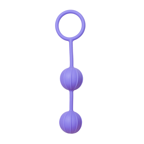 Vaginale Balletjes Verticale Ribbels - Paars