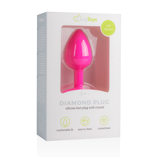 Diamond Plug Klein - Roze