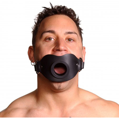 Strict Leather Locking Open Mouth Gag