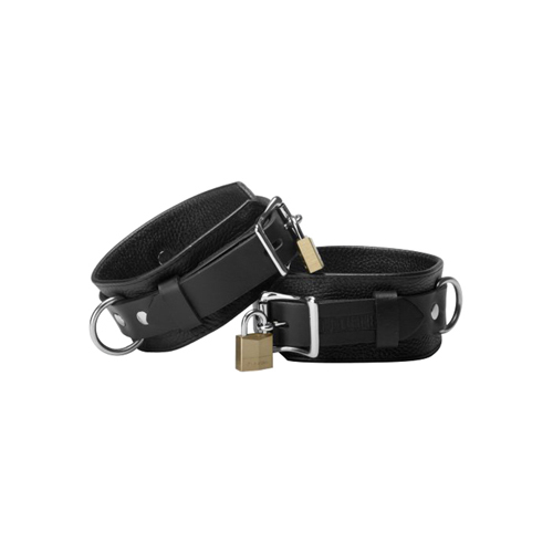Strict Leather Deluxe Locking Cuffs - Small
