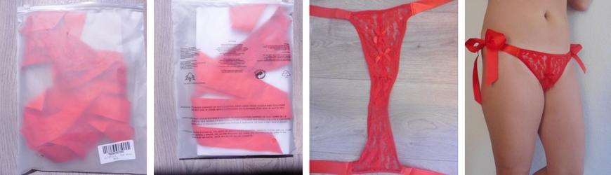 Kanten slip rood