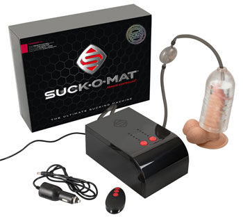 Suck-O-Mat blowjob machine (verbeterde versie; stille motor + afstandsbediening)